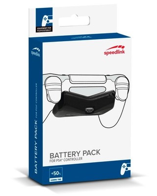 Speedlink Power Akku Zusatz-Akku Battery-Pack für Sony PS4 Controller Game-Pad