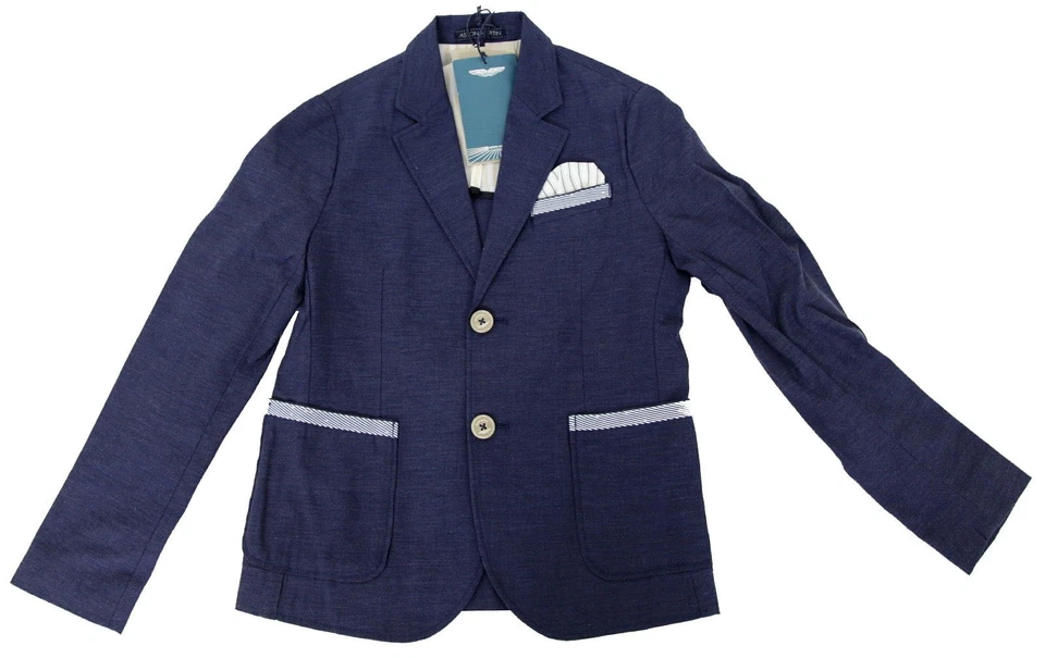 Aston Martin Kinder Sakko Blazer Jacket Junge Boy 116 5-6 Jahre UK 8 AJJE3046 - Bild 1 von 1
