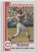 2021 Topps Heritage High Number 1972 World Series Highlights Joe Morgan HOF 05vj