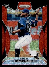 2019 Panini Prizm Prizms Red Mojo #240 Diego Castillo /299