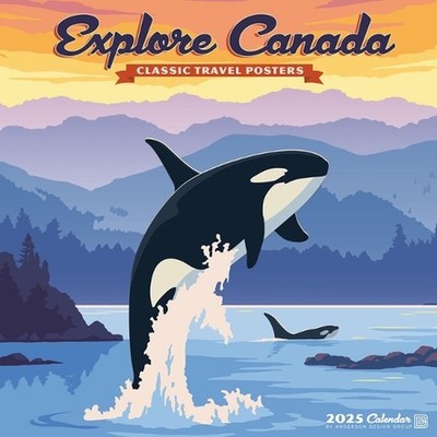 Explore Canada (Adg) 2026 Wall Calendar by Anderson Design Group