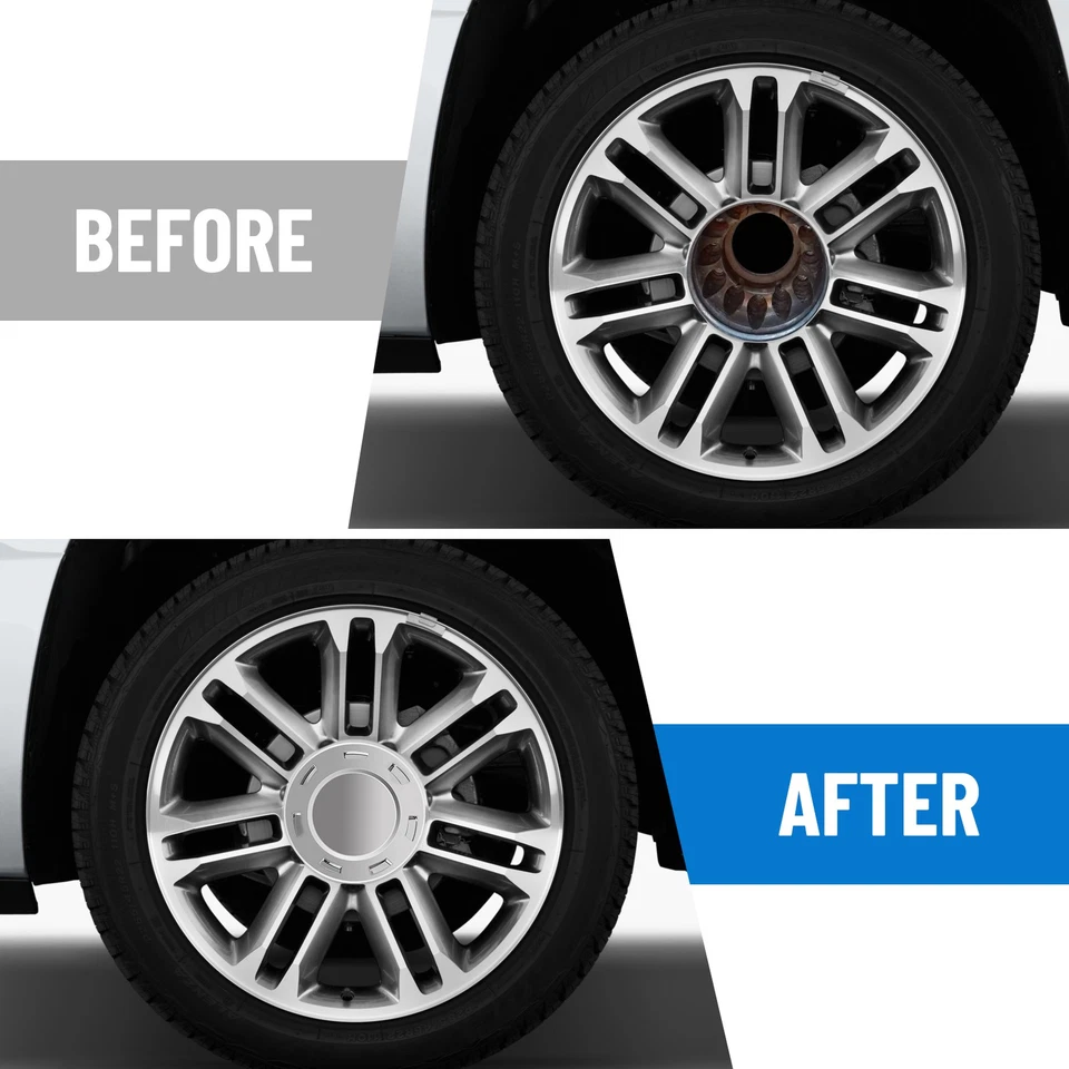 Tapa central de rueda 4 piezas para Cadillac Escalade 2007-2014 escudo liso 22" Foto 2 de 4