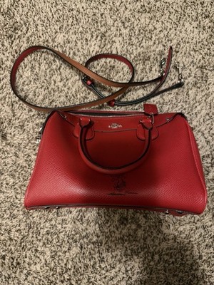 Coach x Snoopy Peanuts Leather Purse Bag Limited Edition brand new RED
