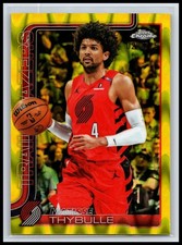 2025-26 Topps Chrome Matisse Thybulle Yellow RayWave /275 #169 Trail Blazers