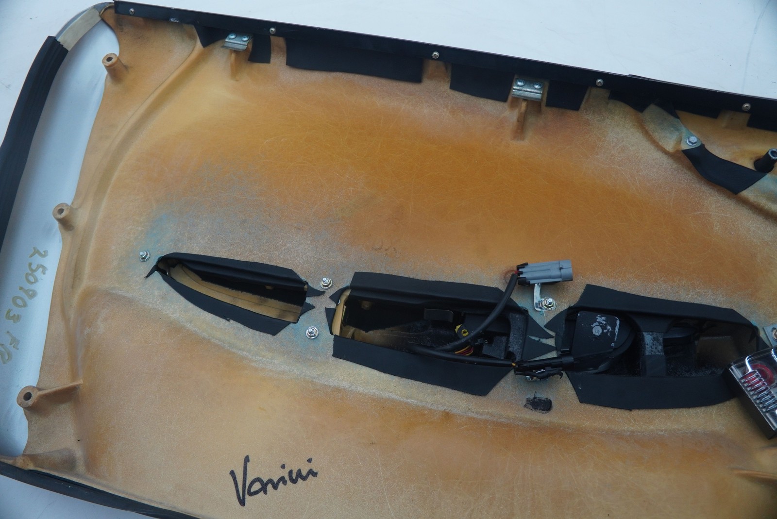 Front Right Passenger Door Trim Panel Black Leather OEM Ferrari 360 Modena 2004