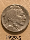Nicer Low Mintage 1929 S Buffalo Head Nickel