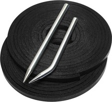 Softball Baseball Glove Lace, Mitt Lace Repair Kit Includes 2 Leather Laces and