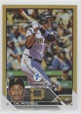 2023 Topps Series 1 1st Edition Gold Foil Cal Mitchell #313 fm0