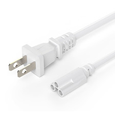 6' Power Cord with USA Plug, 4-24 Pack, Extension for T8/T5 LED Lights