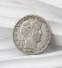 1899-S BARBER HALF DOLLAR FULL LIBERTY SAN FRANCISCO VF - 1365B
