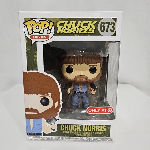 Funko Pop! Chuck Norris 673 Target Exclusive Vinyl Figure Movies Collectible