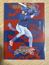 2025 Panini Crusade Dylan Dreiling Red /299 - Texas Rangers