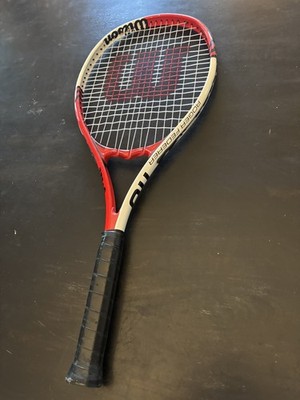 Very Light! Roger Federer 25 Tennis Racquet Wilson Titanium 3 7/8  - Good