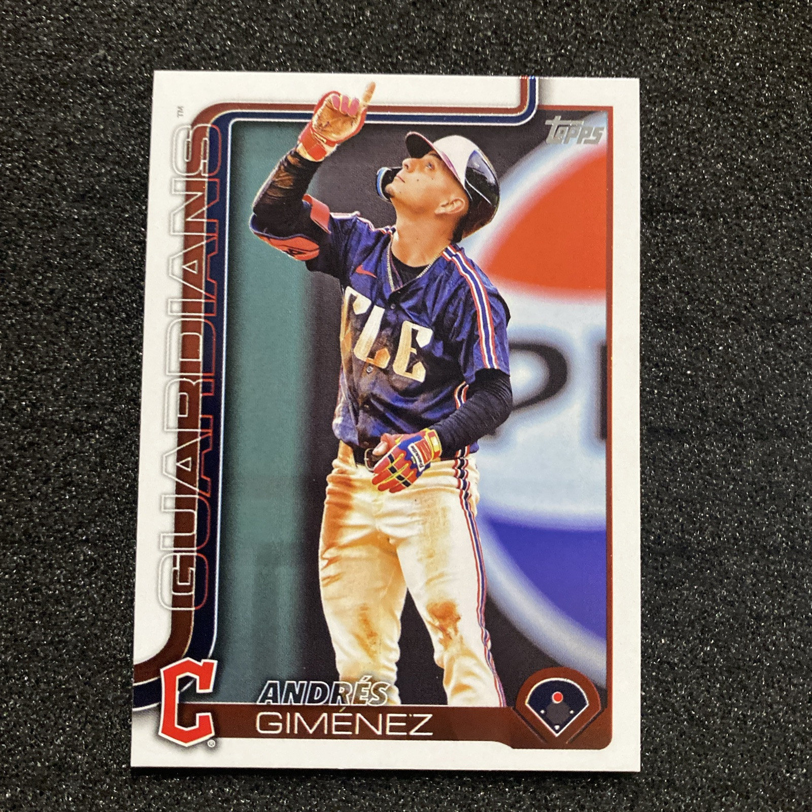 2025 Topps Series 1 Andres Gimenez #270 Cleveland Guardians