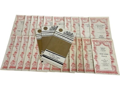 Vintage 1950s/60s Theatre Royal Bristol Programme Bundle x 28 Charity Listing