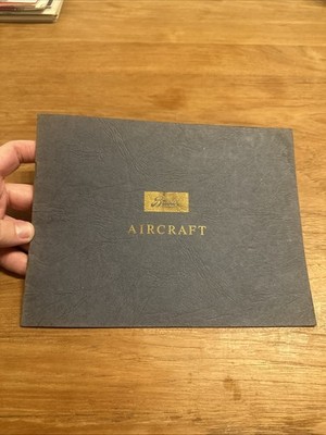 Vintage Bristol Aircraft Britannia Advertising Brochure 