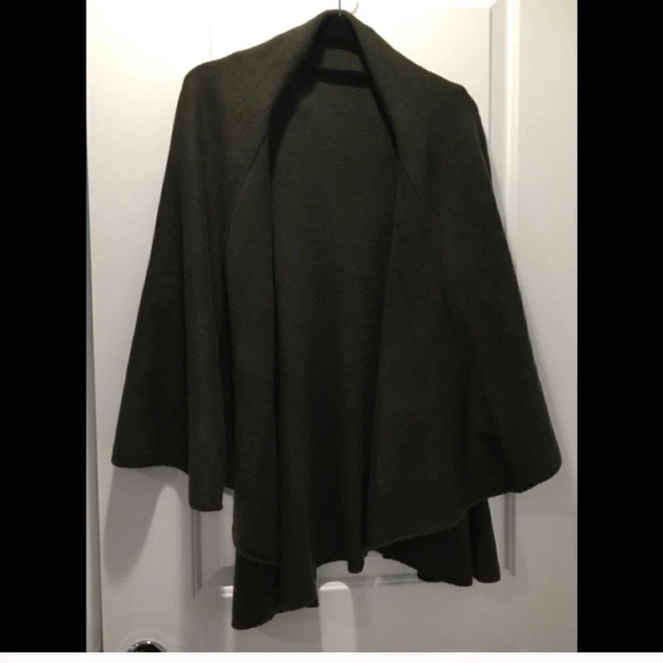 Modcloth Head to Macchiato Knit Circle Sweater Vest Cozy Cardigan OS - Image 2 of 4