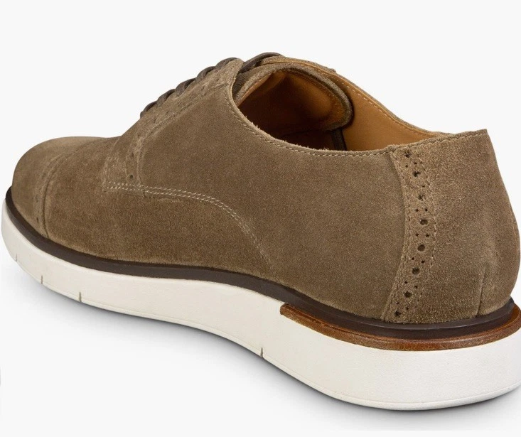 Allen Edmonds Caleb ГИБРИДНЫЙ НА ШНУРОВКЕ Дерби 9D, Табачный Коричневый, Рекомендуемая розничная цена производителя $350, новый в коробке - Изображение 3 из 4