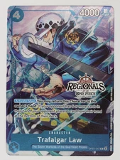 Trafalgar Law OP07-047 2025 Regionals Participation Pack Promo Near Mint NM
