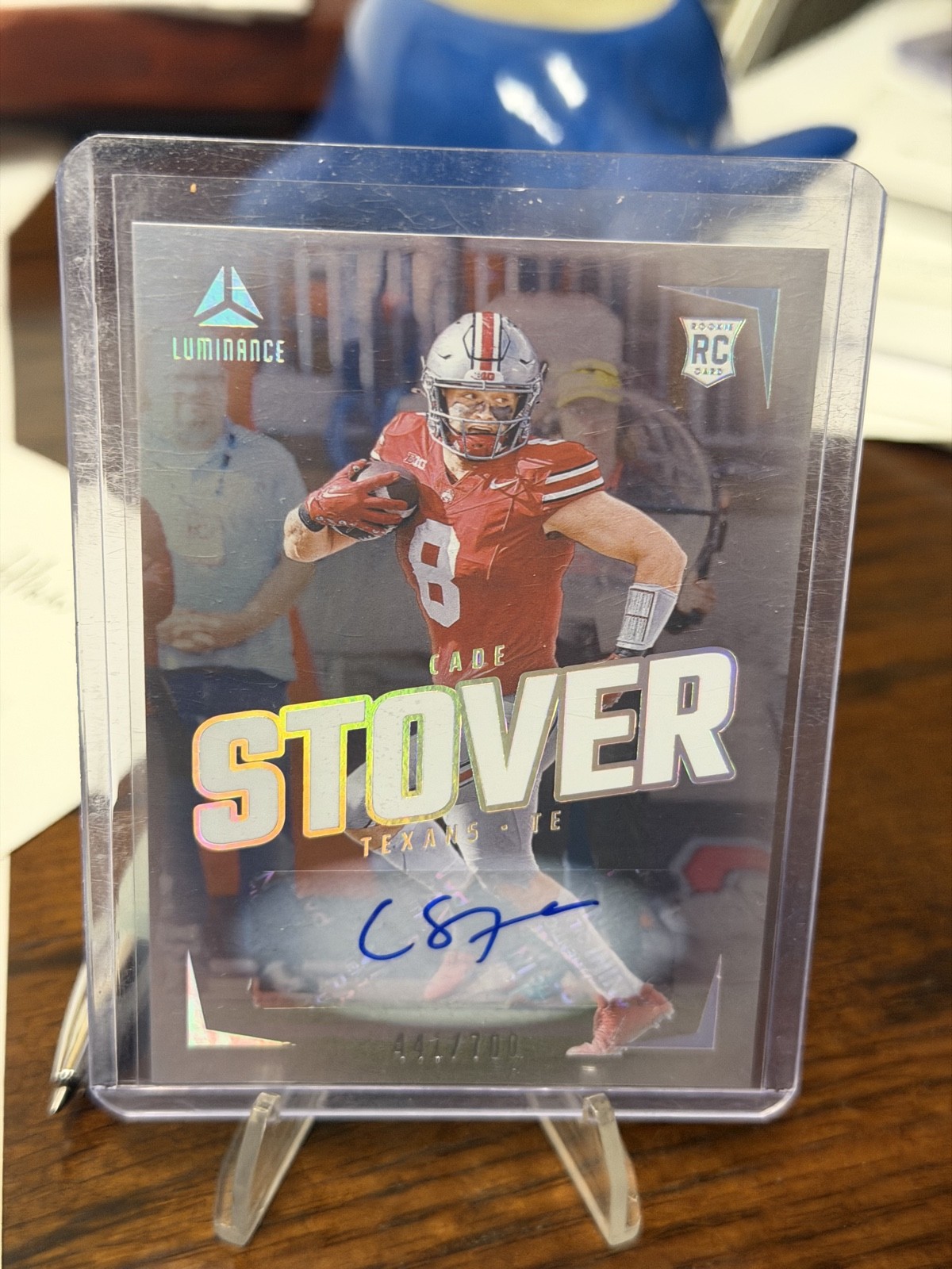 2024 Panini Luminance - Rookies Cade Stover #146 Autographs /700 (AU, RC)