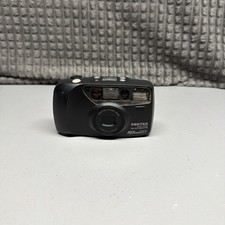 Pentax IQZoom EZY 35mm Point Shoot Film Camera 38mm-70mm Auto focus UNTESTED