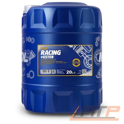 MANNOL 20 L RACING+ESTER 10W-60 MOTORÖL FÜR VW 501.01/505 MB 229.1 FORD GM