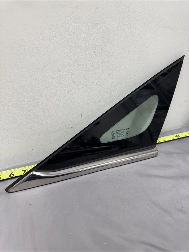2011-2015 Hyundai Sonata Rear Quarter Window Glass Passenger Right RH OEM - Image 3 of 4