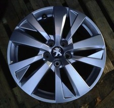1x Llanta de aluminio original Peugeot 3008 /7Jx17 pulgadas / ET42 / 5x108 /9809687177 