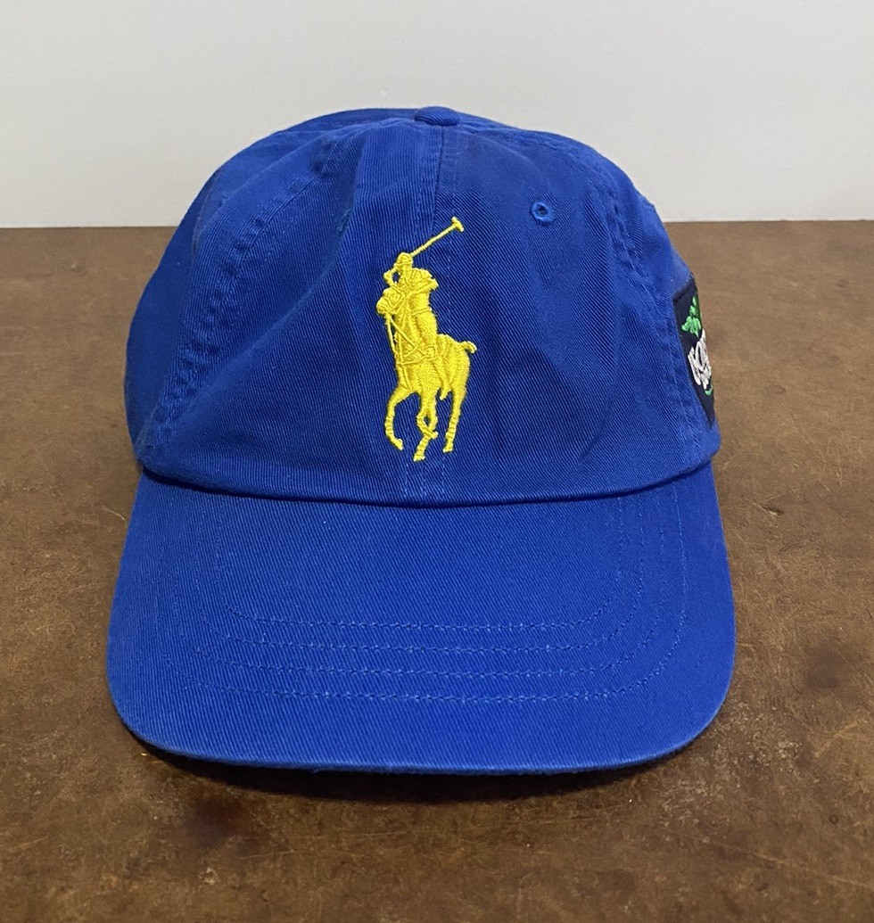Cappello Polo Ralph Lauren US Open 2013 Strapback Blu Big Pony