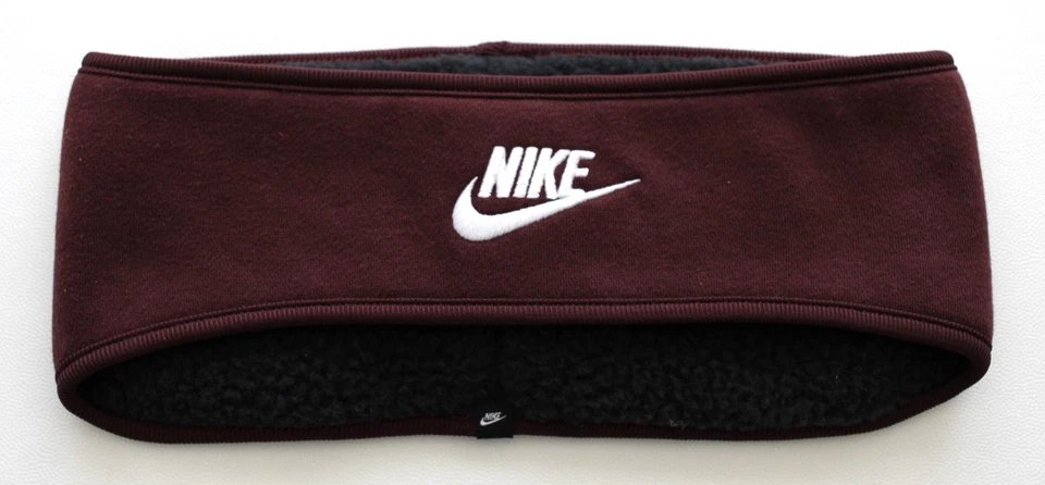 Diadema polar Nike Club para hombre OSFM borgoña aplastado/blanco/negro Foto 3 de 4