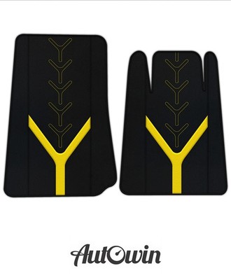 Fußmatten für Lamborghini Espada (1968-1978) mit AW25-Muster, anpassbar
