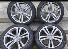 ORIGINAL VOLKSWAGEN ARTEON ALUFELGEN " SEBRING " MIT WINTERREIFEN 245/45 R18