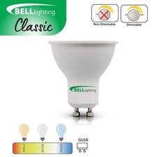 BELL Lighting GU10 LED Bulbs | 4.4W 350lm | Warm & Natural White | 40W Equivalnt