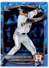 Xavier Neyens (RC) 1st Rookie 2025 Bowman Draft Sapphire Edition BDC-2