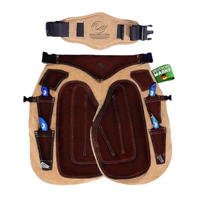 Hufschmied-Chaps-Leder Schürze-Schmiedeschürze-Hufpfleger Schürze 70cm /27inches
