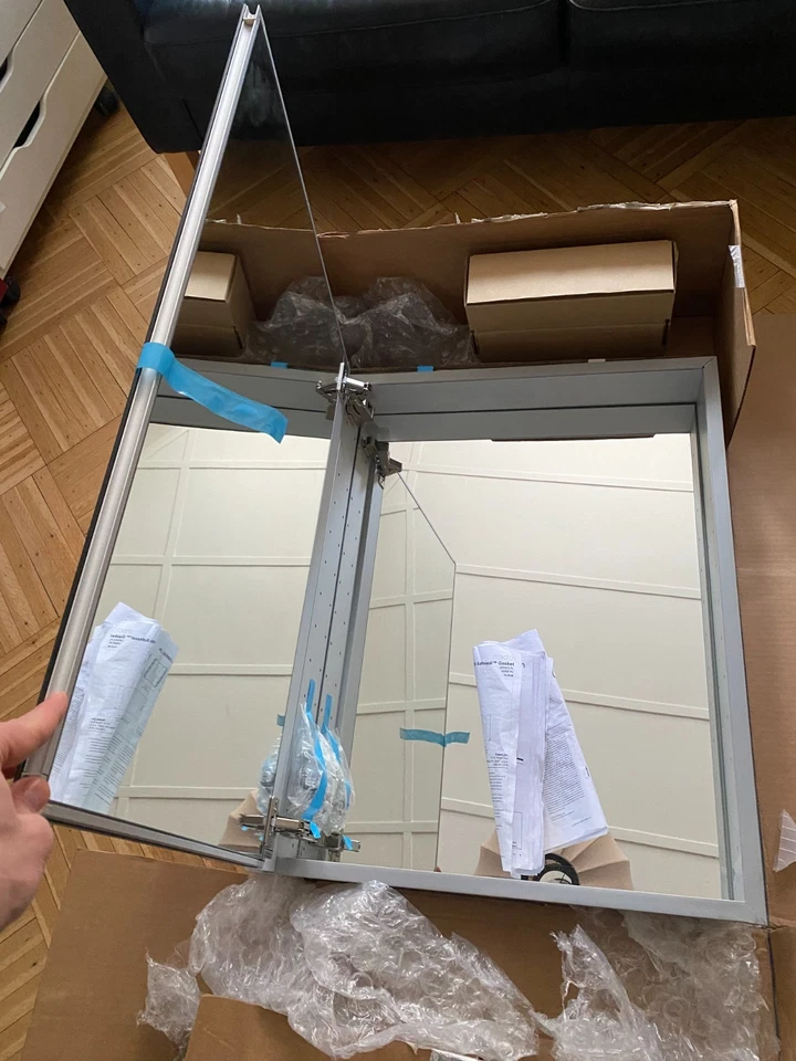 Robern PLM2430G 24x30 Mirrored Medicine Cabinet – Recessed/Surface Mount Luxury - Image 4 of 4