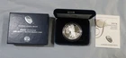 2016 W American Silver Eagle Proof 1 Ounce Silver Coin Box COA