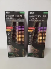 Hodo2GO PIC Adjustable Solar Bug Zapper Insect Killer Flickering LED Flame Torch