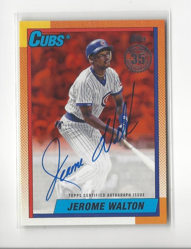 2025 Topps Series 1 - 1990 Topps Baseball Autographs Jerome