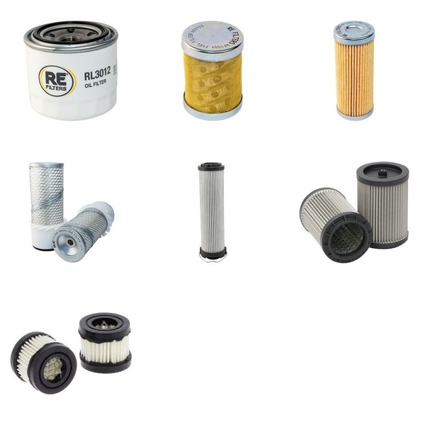 Filterservice-Kit Passt FüR Yanmar B30VCR Mit Yanmar 3TNE68 Motor-image