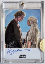 2022 Topps Finest Star Wars Hayden Christensen Sketchagraph Mick and Matt Glebe