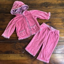 Vintage Y2K Baby Gap Girls Pink Velour Jacket...