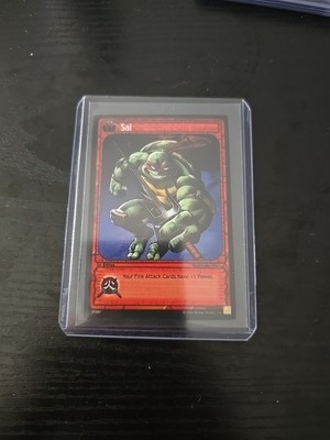 2004 Teenage Mutant Ninja Turtles Trading Card Game 1st Edition Sai #61