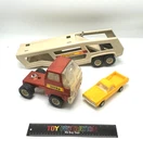 Vtg Tonka MOTOR MOVER W/ Car 28" Die-Cast Truck