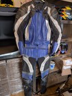 Frank Thomas xt Armasport 40 50 Motorcycle Motorbike Leathers Suit Blue