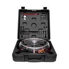 Holz Porzellan Wand Kreisschneider Lochsäge Dosenbohrer 40-200mm Durchmesser