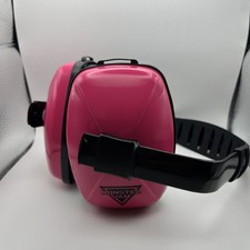 Pink Monster Jam Kids Noise-Cancelling Earmuffs Hearing Protection Headphones.