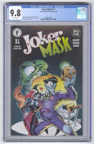 Joker/Mask #1 CGC 9.8 NM/M HI GRADE DC/Dark Horse Comic 2000 White Pages