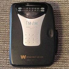 White-Westinghouse FM/AM Personal Stereo Cassette Player WCS-1212 Tested