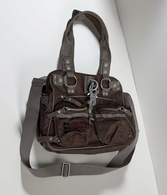 George Gina Lucy Bag Two Gether Double Zip Multipocket Y2K Vintage